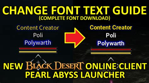 change bdo font